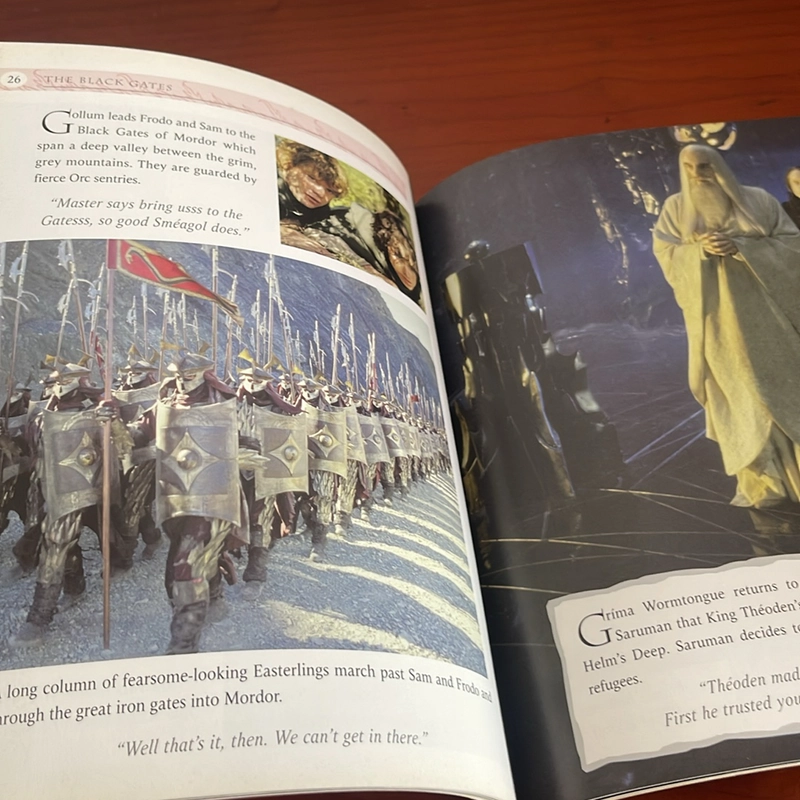 PICTURE BOOK The lord of the rings The two towers photo guide 536712