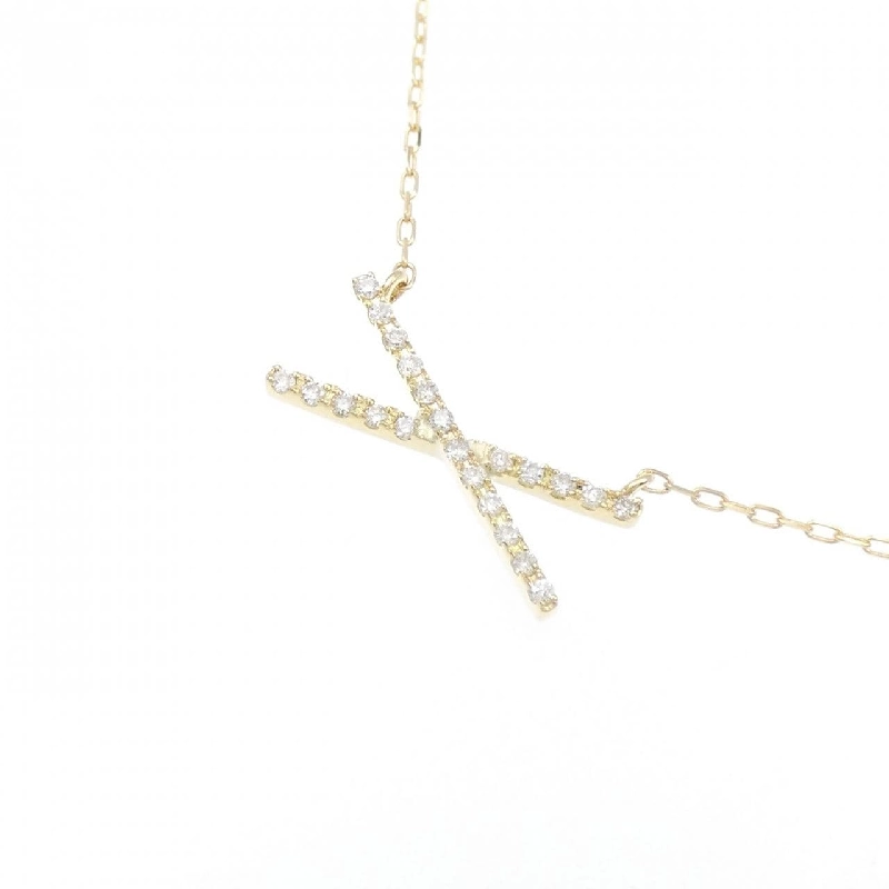 K18YG Dây chuyền kim cương 0.05CT - Hàng hiệu Chính hãng 862807