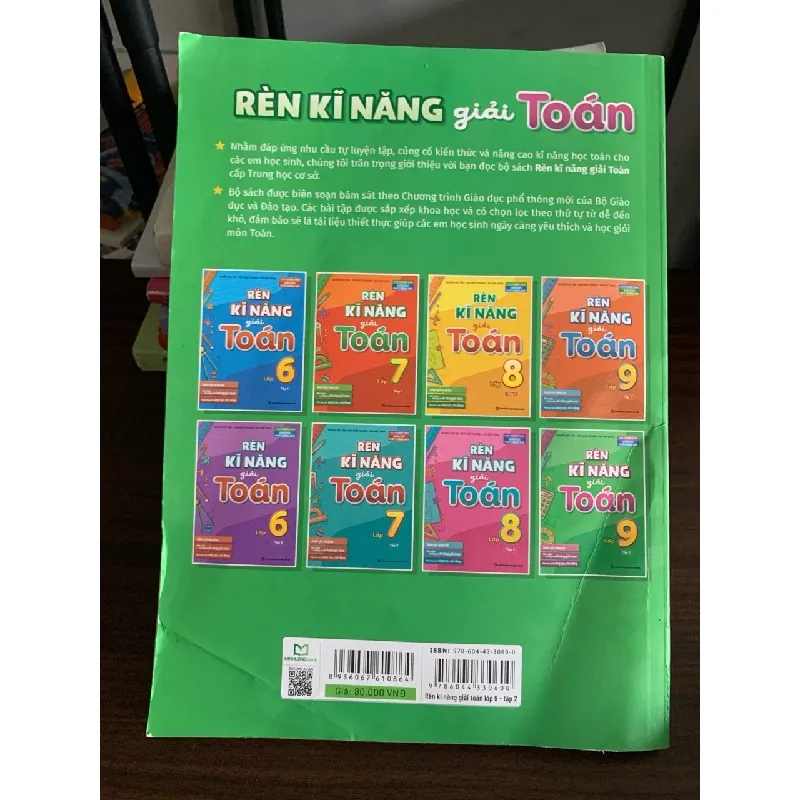 Rèn kĩ năng giải Toán lớp 9 (Tập 2) – Nguyễn Đức Tấn, Đỗ Quang Thanh, Bùi Anh Trang 572355
