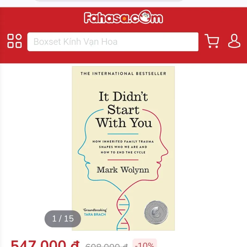 It Didn't Start With You - Mark Wolynn 936253