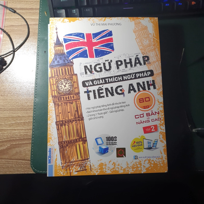 Ngữ pháp và giải thích ngữ pháp trọn bộ 2 tập mới 100% 320584