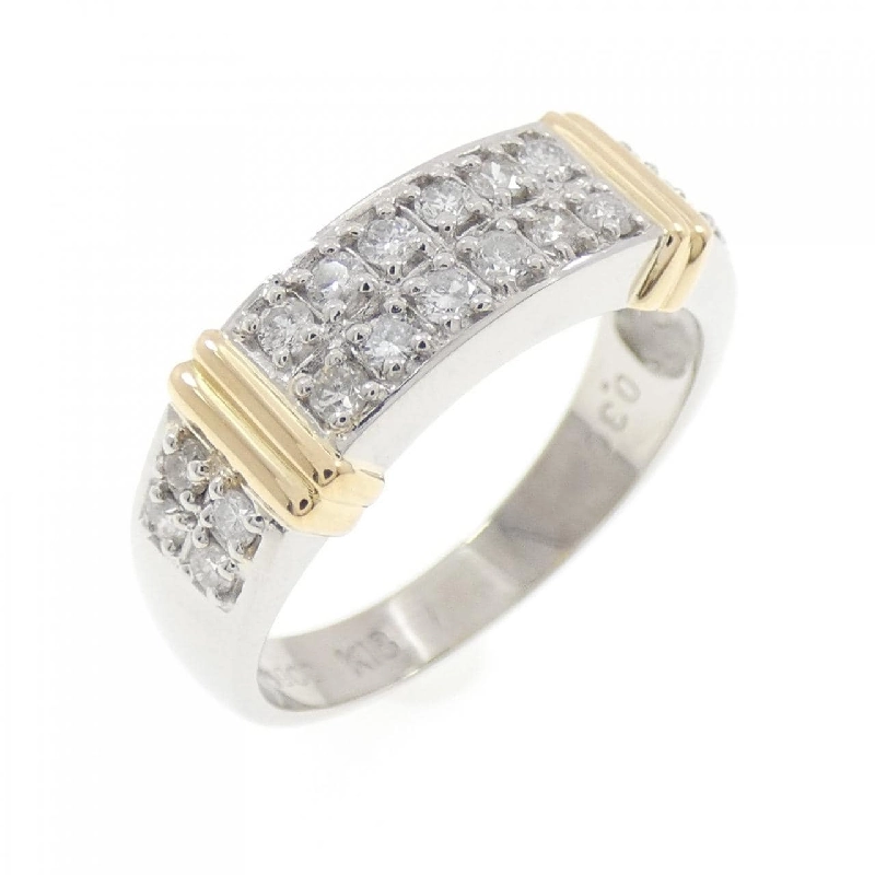 Nhẫn kim cương PT900/K18YG 0.30CT - Hàng hiệu Authentic 848232