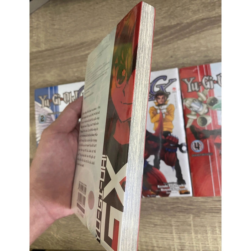 Combo 4 cuốn truyện Yugioh GX nguyên seal (t1-t4) 447822