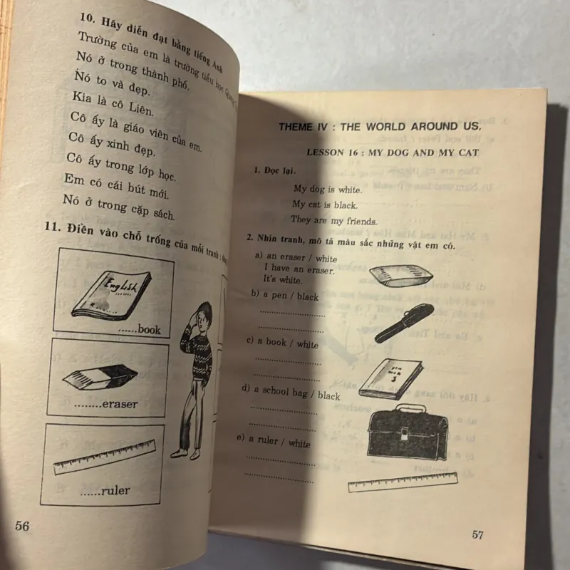 Tiếng Anh dùng cho học sinh tiểu học Phần 1 (2 cuốn) - 1997s 796985