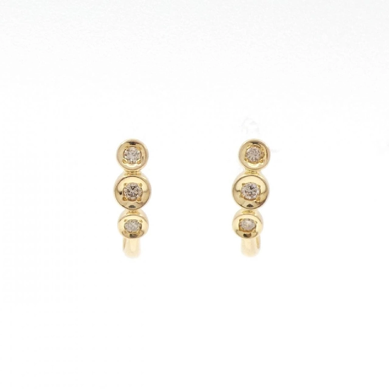 K18YG Bông tai kim cương 0.20CT - Hàng hiệu Chính hãng 872449