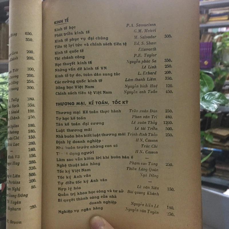 THƯ MỤC- NHÀ SÁCH KHAI TRÍ 496540