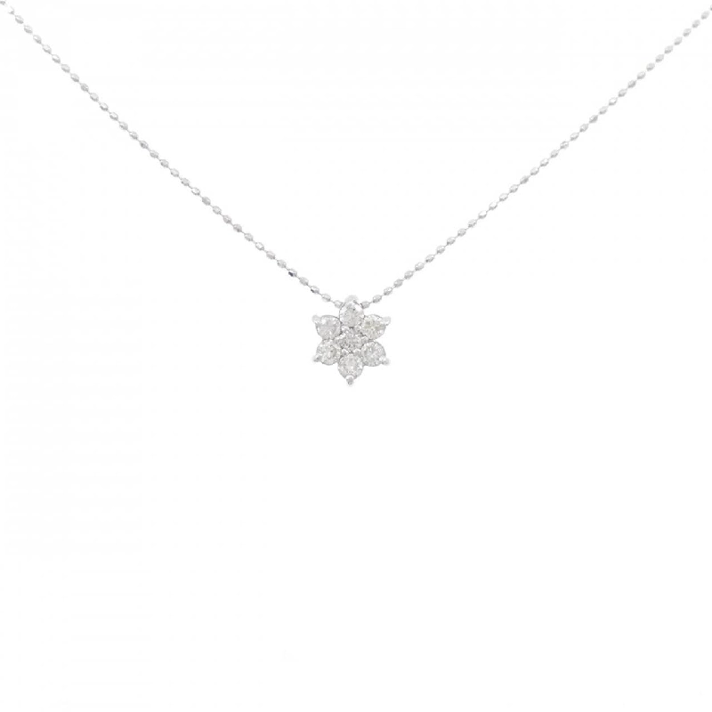 Dây chuyền kim cương K18WG 0.2CT - Hàng hiệu Chính hãng 863804