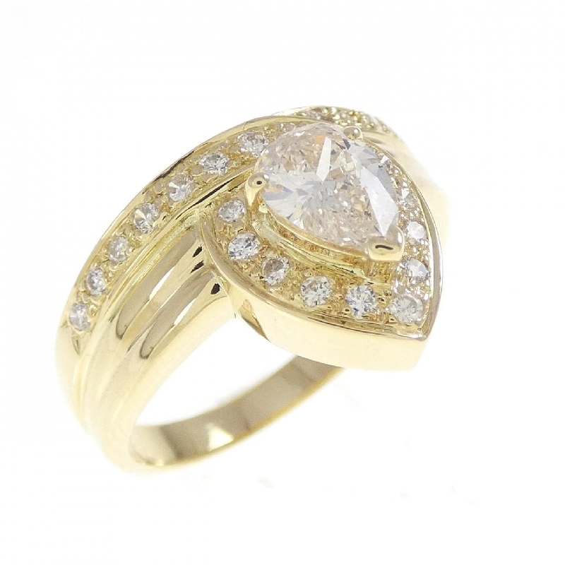 Nhẫn kim cương K18YG 0.53CT 667290