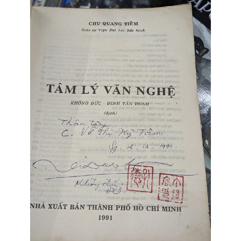 Tâm lý văn nghệ mỹ học hiện đại - Chu Quang Tiềm 122710