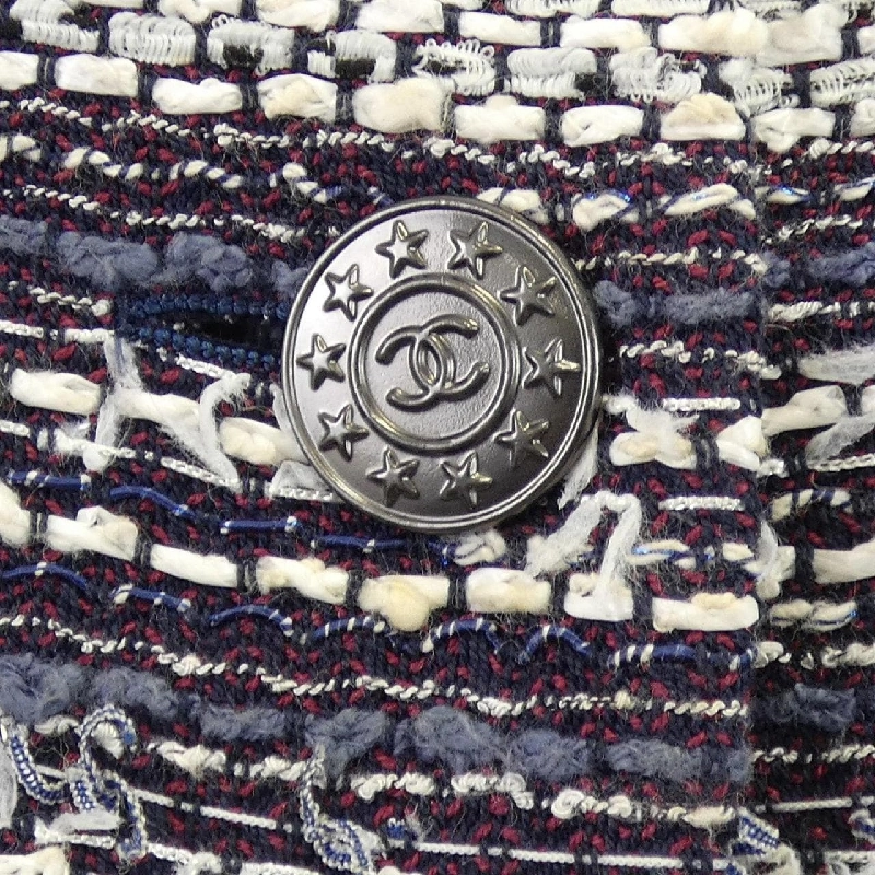 Jacket không cổ CHANEL P45580V33648 627762