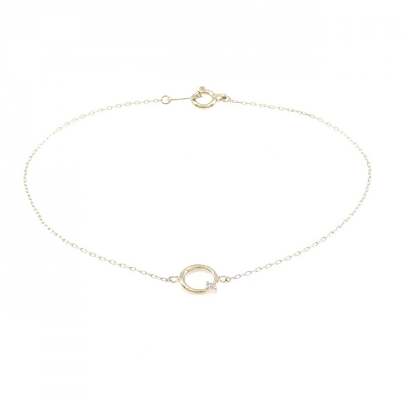 K10YG Vòng tay kim cương 0.01CT - Hàng hiệu Chính hãng 872943