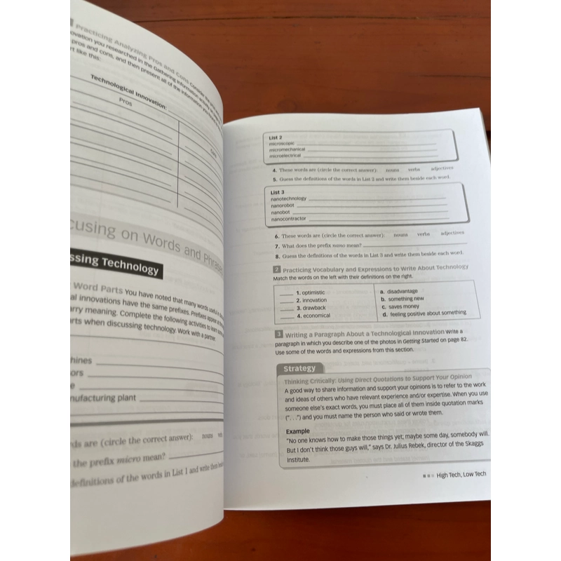 HỌC TIẾNG ANH Misaic 1 writing 539352