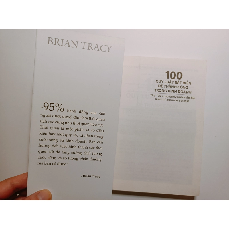 100 Quy Luật Bất Biến Để Thành Công Trong Kinh Doanh - Brian Tracy  296862