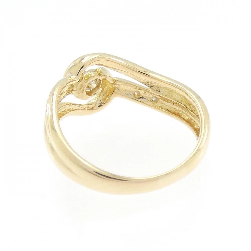 Nhẫn kim cương K18YG 0.11CT - Hàng hiệu Authentic 854133