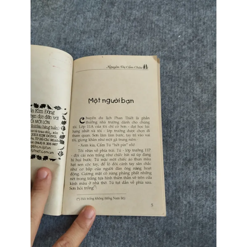 BẤT NGỜ LƯNG CHỪNG TRỜI - NGUYỄN THỊ CẨM CHÂU 567831