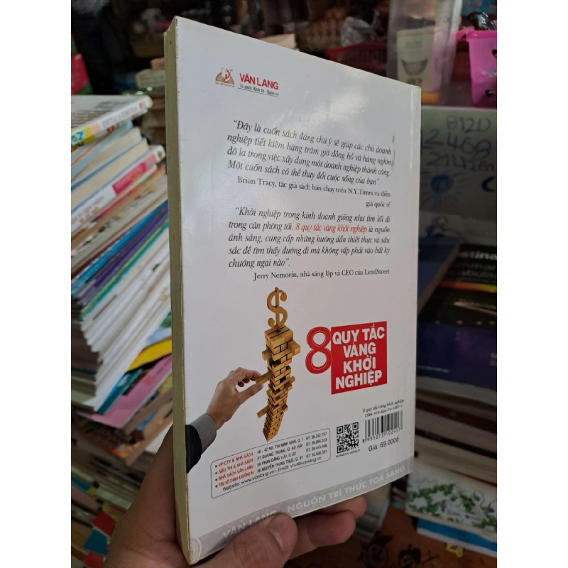 8 quy tắc vàng khởi nghiệp - Castrina - 2015 mới 80% ố - KỸ NĂNG - HCM0111 920692