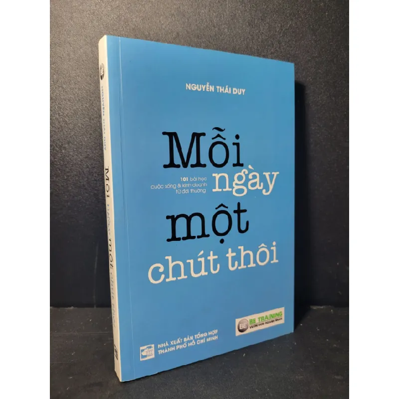 [Sách Cũ SCGR] Mỗi ngày một chút thôi mới 90% bẩn bìa, ố 2017 Nguyễn Thái Duy HCM2205 MARKETING KINH DOANH 680382