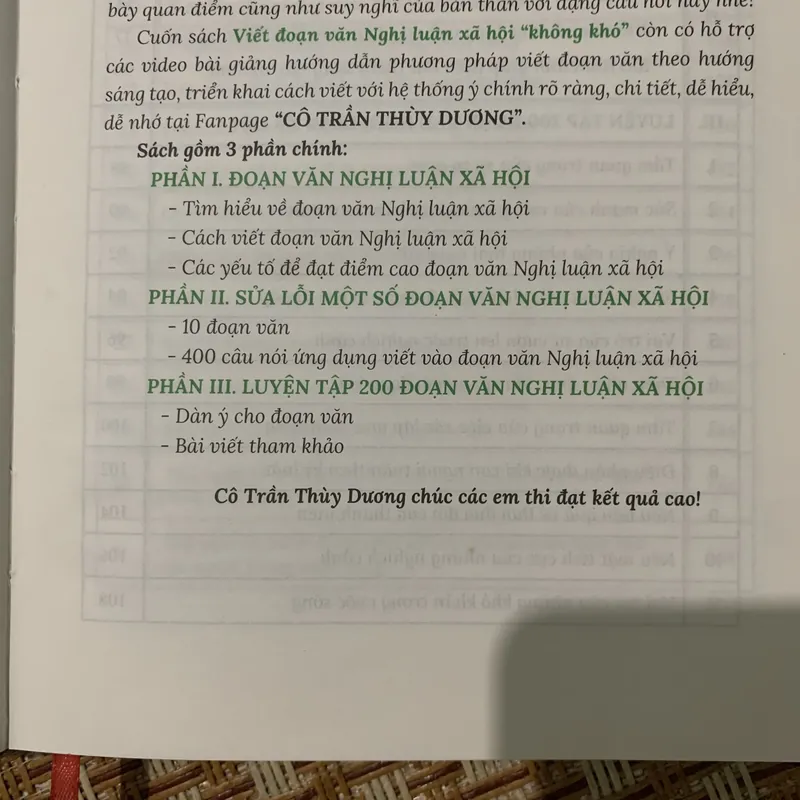 Viết đoạn văn nghị luận xã hội không khó- Trần Thùy Dương 597445