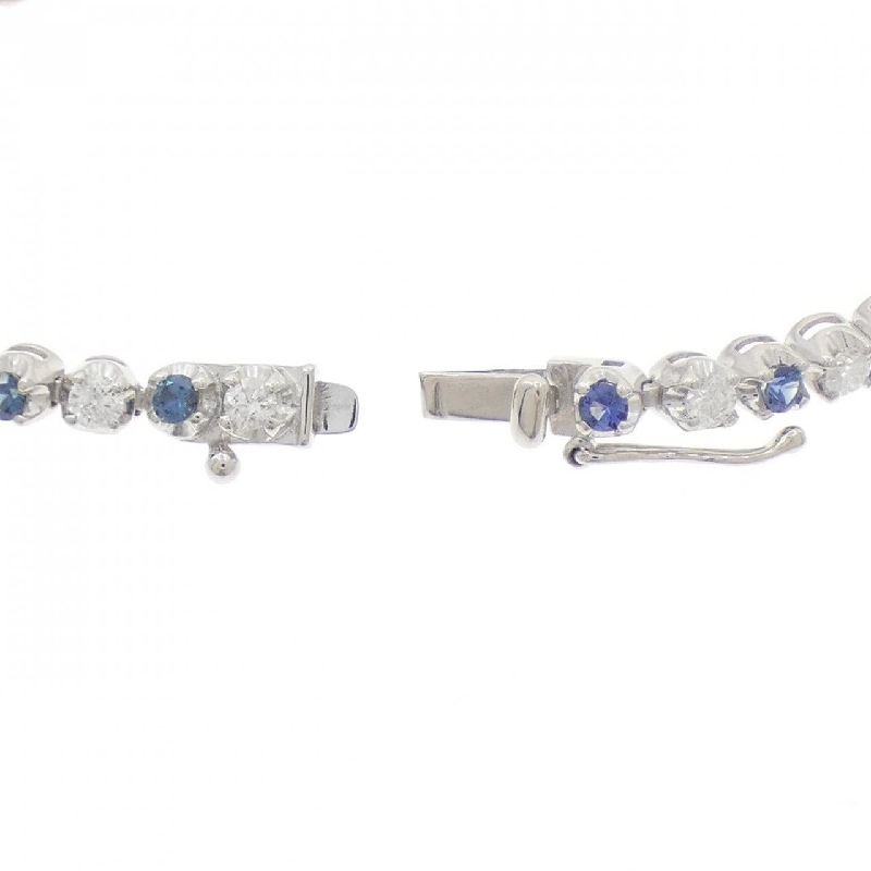 K18WG Sapphire Bracelet 0.52CT - Hàng hiệu Authentic 871160