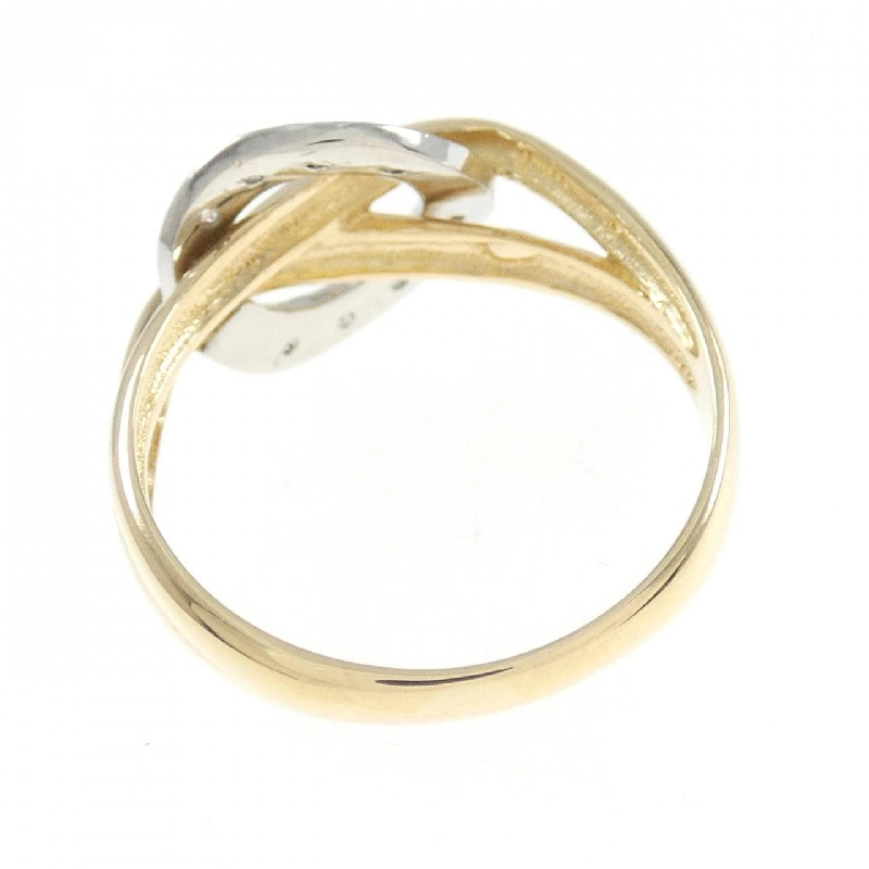 Nhẫn kim cương K18YG/PT900 671454