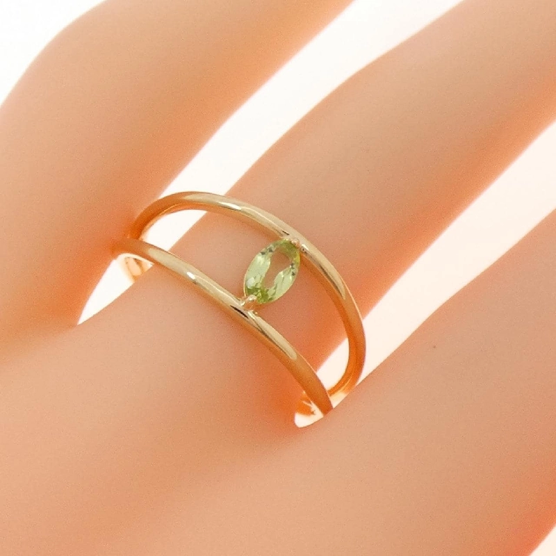 Nhẫn Peridot K18YG - Hàng hiệu Chính hãng 848016