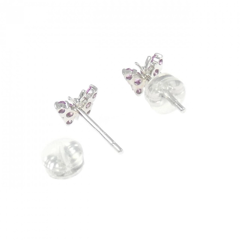 Bông tai Sapphire Bướm 750WG/K18WG 0.26CT - Hàng hiệu Chính hãng 864379