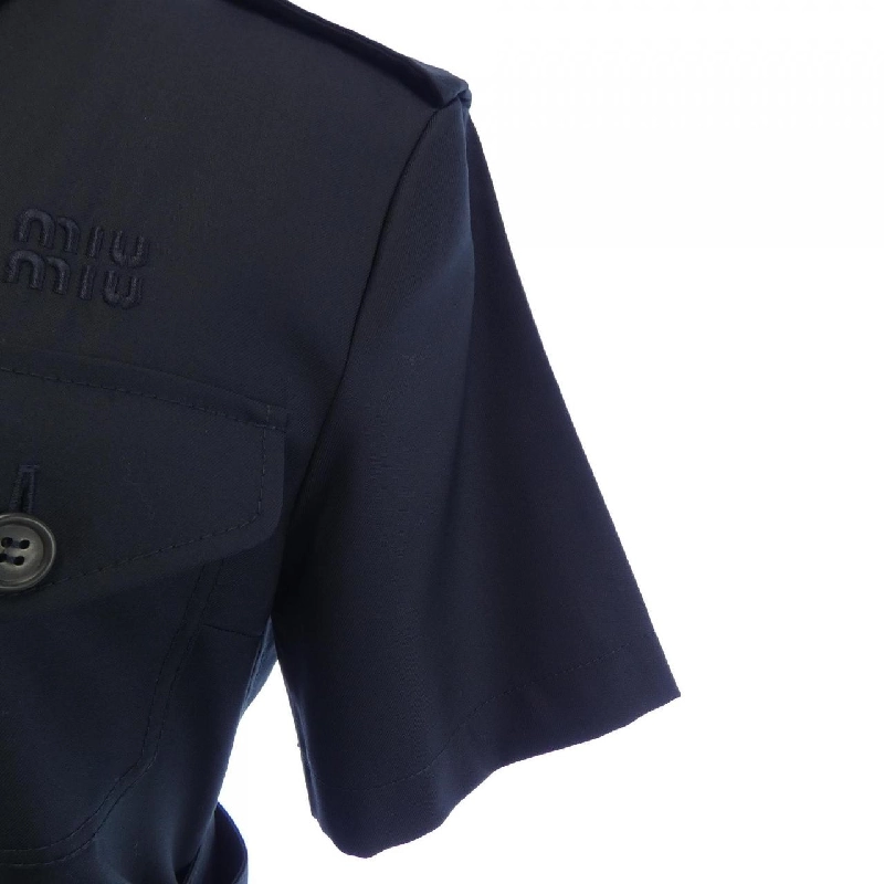 Đầm quân đội MIU MIU MILITARY DRESS DNA03G SOOO 1578 - Hàng hiệu Authentic 812778