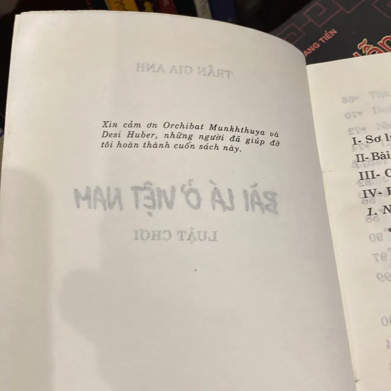 BÀI LÁ Ở VIỆT NAM, LUẬT CHƠI (XB 2002) 698346