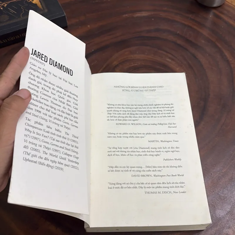 II Tác Phẩm Đoạt Giải Thưởng Pulitzer: Súng Vi Trùng Và Thép - JARED DIAMOND - 2022 976225