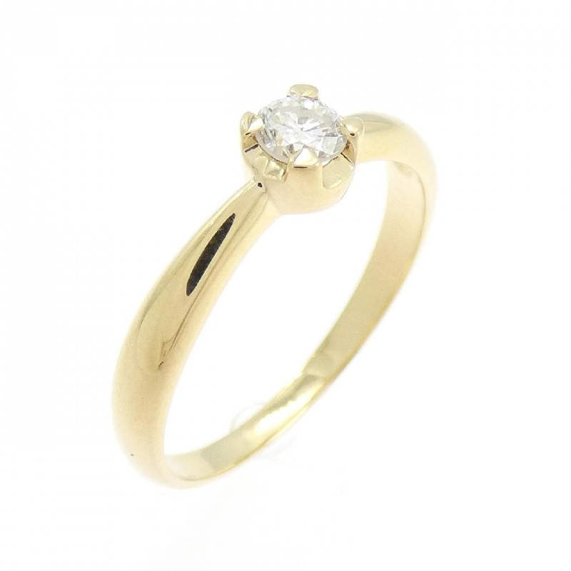 Nhẫn kim cương Solitaire K18YG - Hàng hiệu Authentic 849972