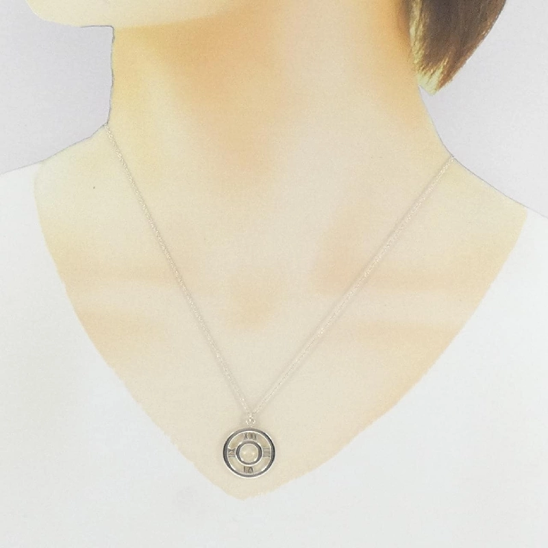 Dây chuyền trung bình Tiffany Atlas Open Medallion - Hàng hiệu Authentic 839844