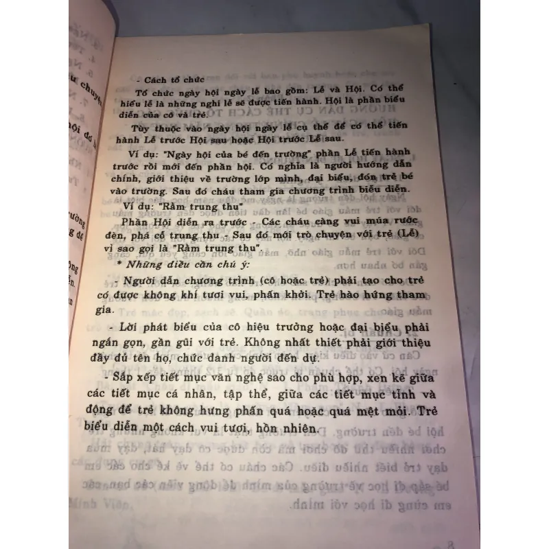 Hướng Dẫn Cách Tổ Chức Ngày Hội, Ngày Lễ Ở Trường Mầm Non 958040