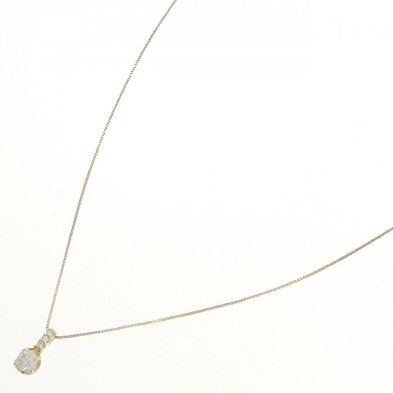 K18YG Dây chuyền kim cương 0.16CT - Hàng hiệu Chính hãng 862102