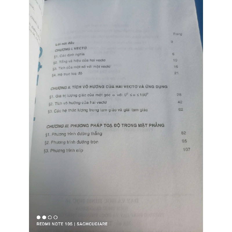 Dạy và học hình học 10 - Trần Văn Hạo VAVO-K2SD2-30 - 990135