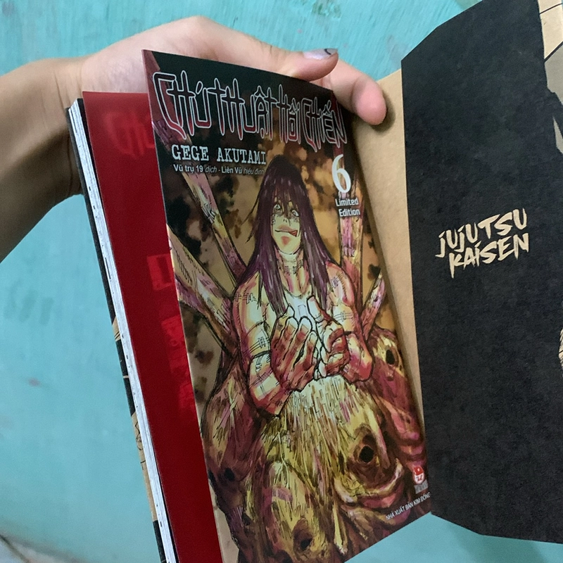truyện tranh jujutsukaisen limited edition tập 5,7 495293