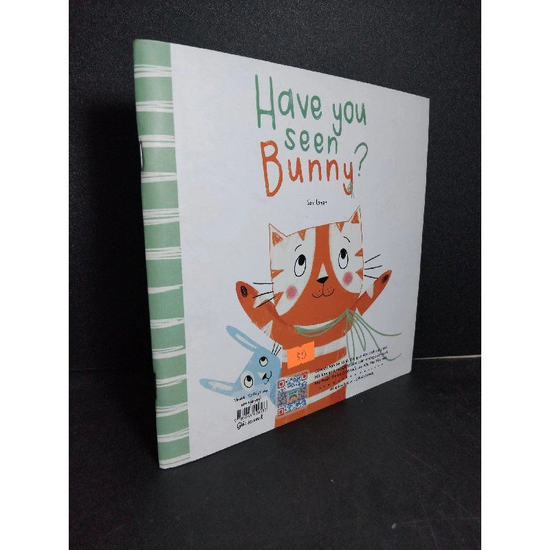 Thỏ con trốn đâu nhỉ ? - Have you seen Bunny ? (sách tranh song ngữ) mới 90% bẩn 2024 Sam Loman HCM2103 MẸ VÀ BÉ 918722
