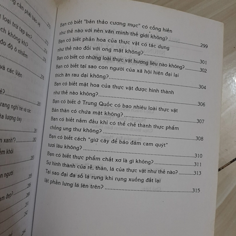 Những câu hỏi kỳ thú KỲ QUAN THẾ GIỚI THỰC VẬT 323610