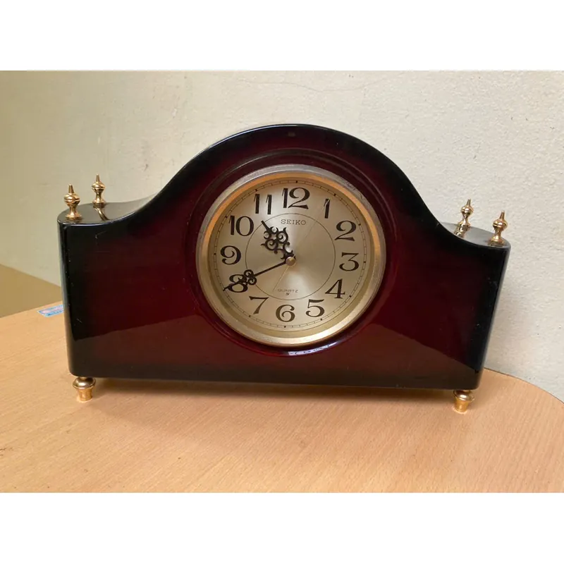 Đồng hồ để bàn Seiko vai bò Nhật bản có chuông giờ 532450