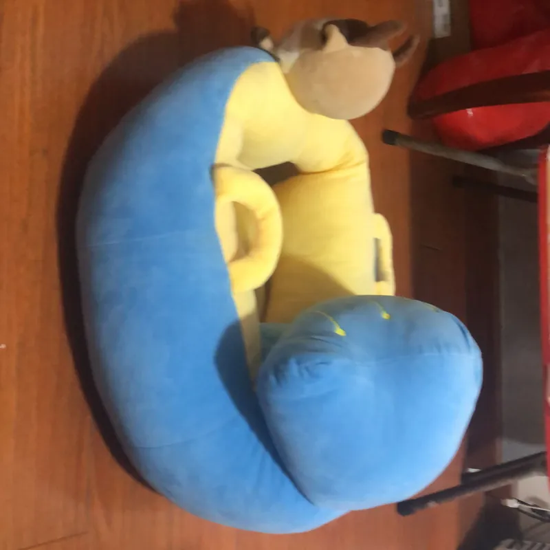 Ghế bông tập ngồi hình bò sữa cho bé từ 6 tháng còn khá mới !!! 753266