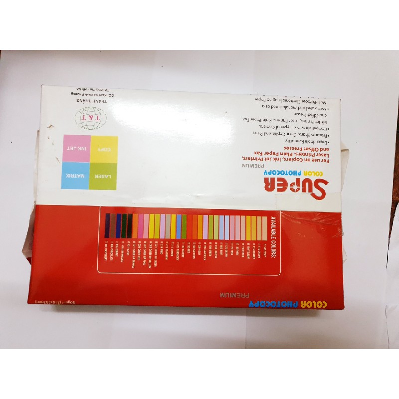 GIẤY A4 MÀU HỒNG 80GSM 71412