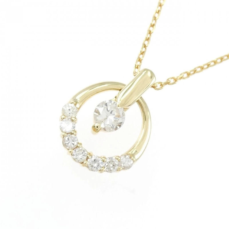 K18YG Dây chuyền kim cương 0.40CT - Hàng hiệu Chính hãng 861869