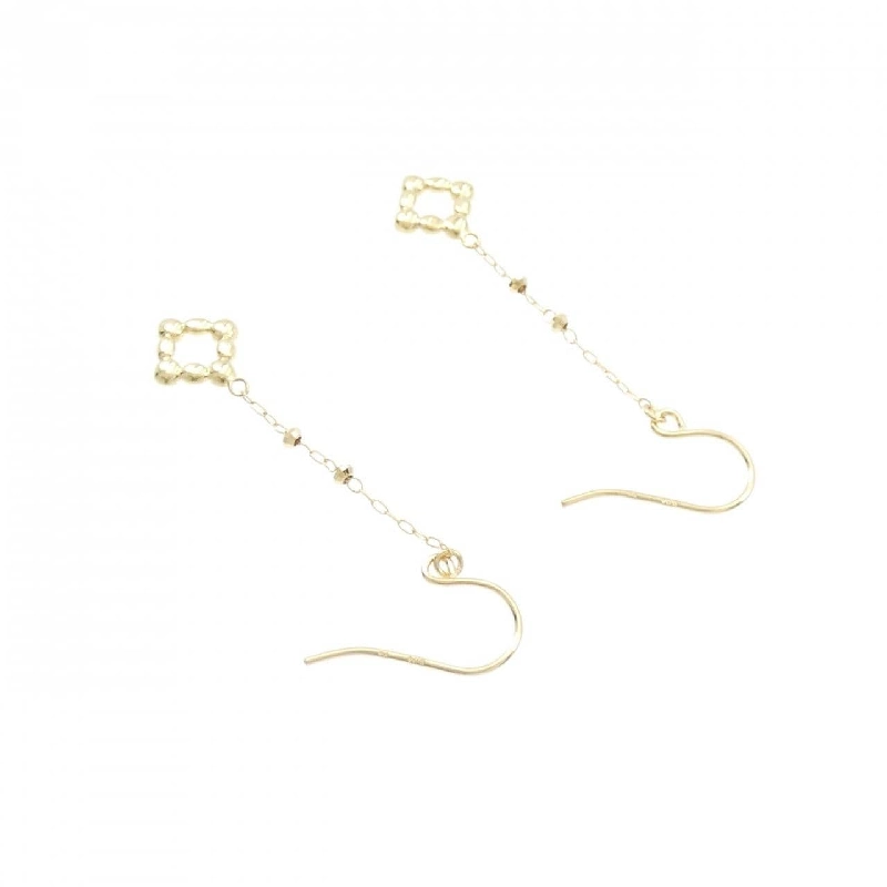 K18YG Bông tai kim cương 0.08CT - Hàng hiệu Authentic 873375