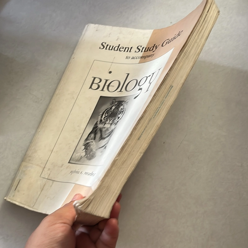 Biology - Student Study Guide to accompany 6th - Sylvia S.Mader 509303