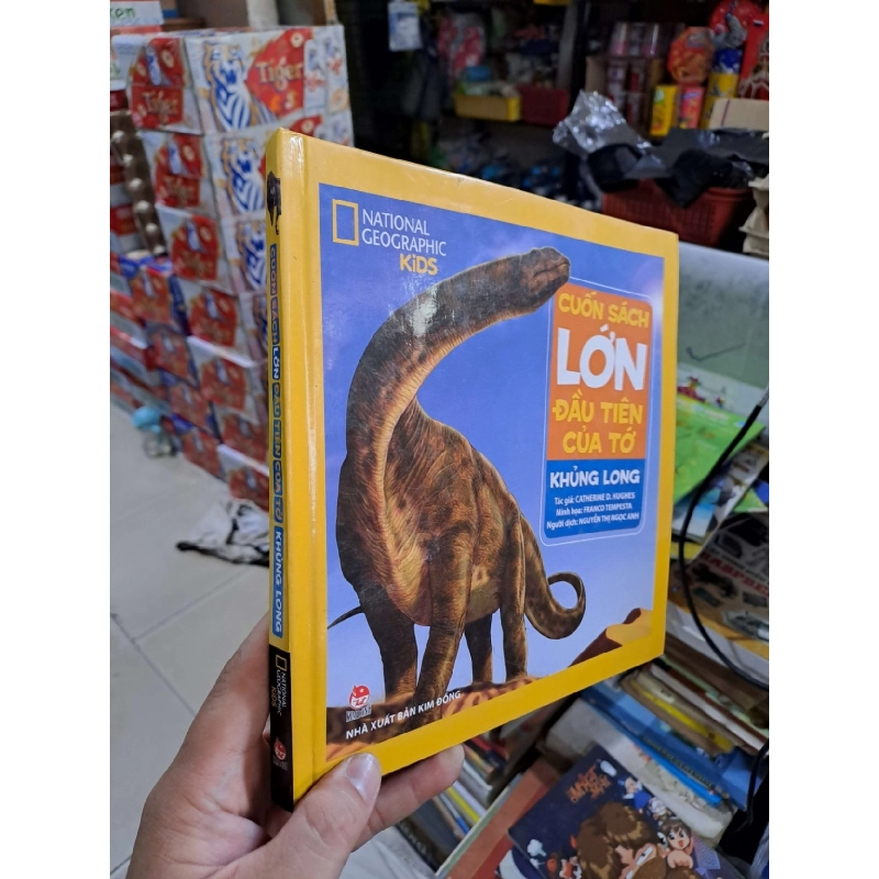 Cuốn Sách Lớn Đầu Tiên Của Tớ - Khủng Long - Catherine D Hughes - mới 90% - SÁCH ĐỒNG GIÁ 29K - HCM3012 923511