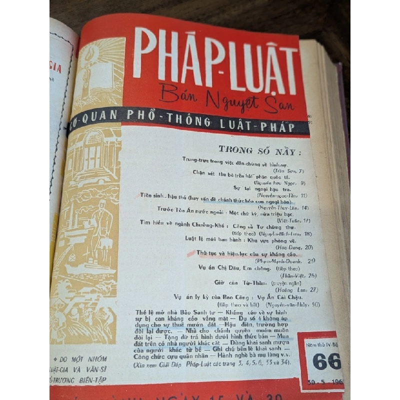 Tạp chí pháp luật ( bán nguyệt san ) - nhiều tác giả 1006760
