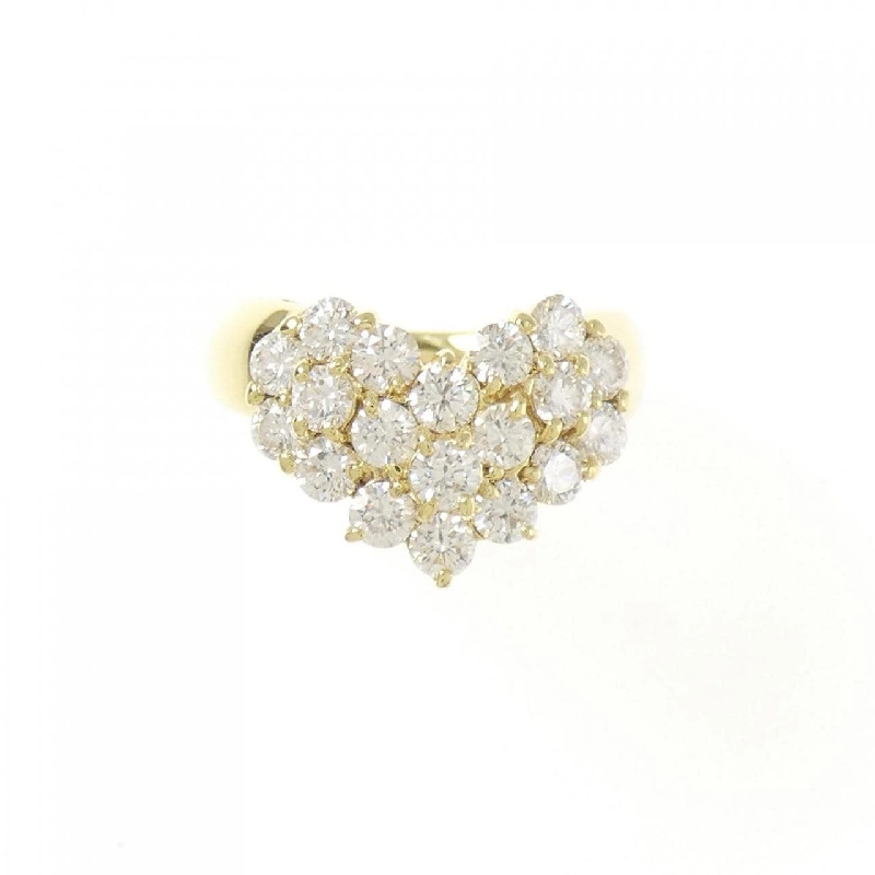 Nhẫn kim cương hình trái tim K18YG 1.59CT - Hàng hiệu chính hãng 849307