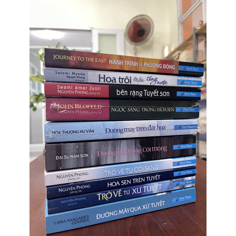 HÀNH TRÌNH KHÁM PHÁ VĂN HOÁ TÂM LINH (10 CUỐN) - NGUYÊN PHONG phóng tác 961165