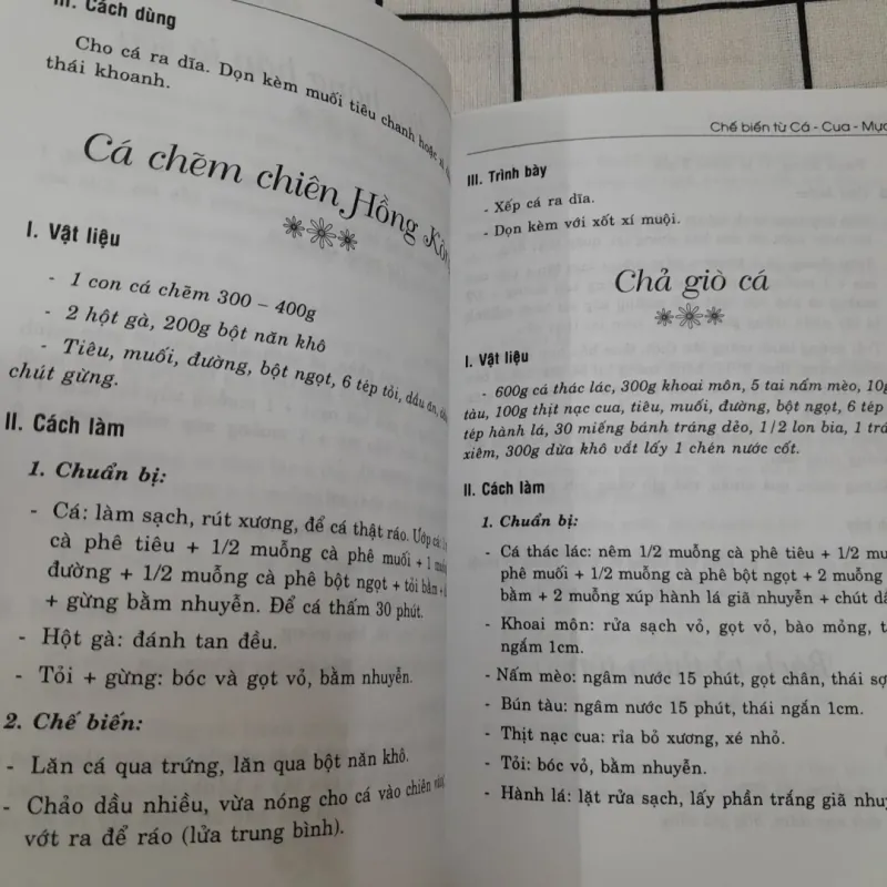 Món ăn Chế biến từ CÁ , CUA, MỰC. GV Nguyễn Thị Phụng. 693678