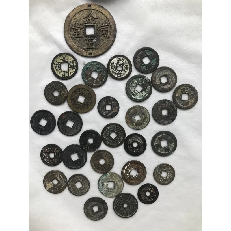 57 đồng xu, tiền xu cổ Việt Nam và các nước 755857