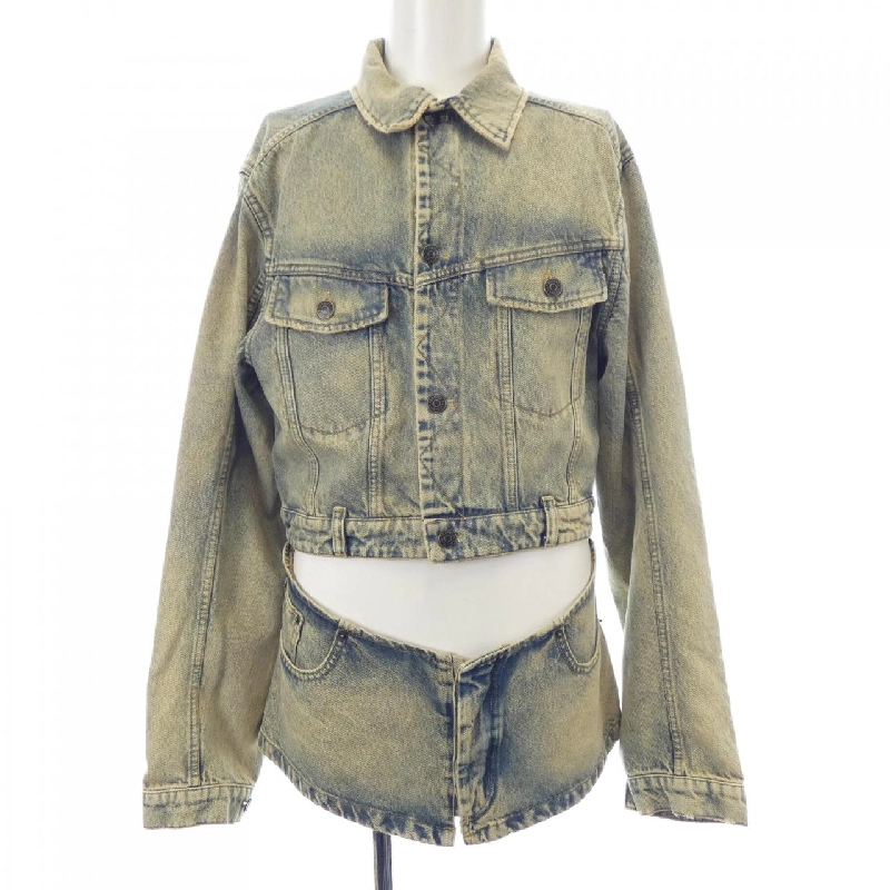 EGONLAB SS24 OU 003 B Áo khoác denim - Hàng hiệu Authentic 897215